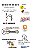 Folha de adesivos - Variados - Imagem 1