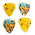 Palheta Plástico Pikachu 0,71mm - Imagem 1