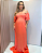 Vestido Longo Ombro a Ombro - Imagem 1