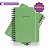 Sketchbook Sem Pauta 120G A5 Folhas Reposicionáveis Green Mint - Imagem 1