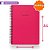 Sketchbook Sem Pauta 240G A4 Folhas Reposicionáveis Pink Blossom - Imagem 1