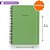 Sketchbook Sem Pauta 240G A4 Folhas Reposicionáveis Green Mint - Imagem 1