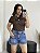 SHORTS COM BORDADO CORACAO - Imagem 3