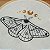 Quadro / Bastidor bordado - Mariposa - Imagem 2