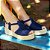 Sandália Flatform Girardis em Blue Jeans - Imagem 2