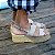 Flatform Girardis Ruth em couro Off-white - Imagem 2