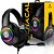 Headset Gamer Chacal com Microfone e Iluminação Led RGB YUNNI - YN-100 - Imagem 2