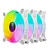 Kit Cooler Fans 3 unidades Nexus Gamer NX120 K3W ARGB Branco - Imagem 3