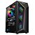 Gabinete Gamer Hayom GB1713, Mid Tower, LED RGB, ATX, Lateral em Vidro Temperado, 4x Cooler Fan RGB, Preto - Imagem 1