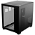 Gabinete Pcyes Forcefield Black Vulcan, Mid Tower, m-ATX, Frontal E Lateral Em Vidro Temperado, S/ Fans, Preto - Imagem 2