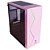 Gabinete Gamer T-Dagger P03P, Mid Tower, RGB, Lateral Em Acrílico, Rosa Pink - Imagem 2