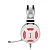 Fone Headset Gamer Redragon Minos Microfone Branco - H210w - Imagem 2
