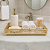 Bandeja de Metal Rosé Gold para Lavabo – Toque de Luxo com Giro Garantido no Atacado - Imagem 1