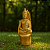 Buda Hindu Estatueta Decorativo Enfeite Sala Quarto Dourado - Imagem 3