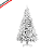Árvore De Natal Nevada Luxo Pinheiro 1,80m 700 Galhos Metal - Imagem 5