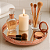 Bandeja de Metal Decorativa Rosé Gold – Elegância e Alta Saída no Atacado - Imagem 2
