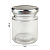 Pote De Vidro Hermético 70ml Tampa de Alumínio - Imagem 1