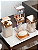 Kit Banheiro Lavabo Conjunto 4 Pecas Plástico Luxo - Imagem 6