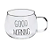 Kit 24 Canecas Good Morning em Vidro 400ml – Alta Rotatividade e Excelente Margem de Lucro para Revenda no Atacado - Imagem 2