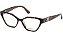 ARMAÇÃO GUESS  ACETATO CAT EYE GU2827 052 55 FEMININO - Imagem 2