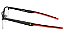 ARMAÇÃO FERRARI M/FIO HMETAL FZ7003 110 57 - Imagem 3