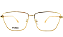 ARMAÇÃO DE GRAU FENDI METAL FE50071U MASCULINO - Imagem 1