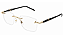 ARMAÇÃO MONTBLANC METAL MB0346O 001 53 UNISSEX - Imagem 2