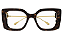 ARMAÇÃO GUCCI ACETATO METAL GG1567O 002 52 FEMININO - Imagem 1