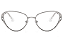 ARMAÇÃO SWAROVSKI METAL SK1017 4001 57 FEMININO - Imagem 1