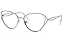 ARMAÇÃO SWAROVSKI METAL SK1017 4001 57 FEMININO - Imagem 2