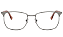 ARMAÇÃO PERSOL ACETATO METAL 1021-V 1131 55 MASCULINO - Imagem 1