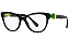 ARMAÇÃO SWAROVSKI ACETATO SK2004 1001 54 FEMININO - Imagem 1
