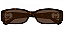 ARMAÇÃO GUCCI ACETATO GG1661S 002 54 FEMININO - Imagem 1