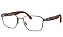 ARMAÇÃO RAY-BAN ACETATO METAL RB6537L 3185 54 MASCULINO - Imagem 3