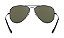 ÓCULOS DE SOL RAY-BAN AVIADOR POLARIZADO RB3025 G15 UNISSEX - Imagem 4