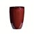 Vaso de cerâmica vermelho aliv - Imagem 1