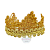 Coroa Newborn Dourada - Imagem 1