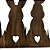 Cerquinha Coelhos de Páscoa Mdf - Imagem 6