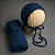 Kit Wrap e Touca - Azul Petróleo - Imagem 1
