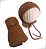 Kit Wrap e Touca - Ferrugem - Imagem 1