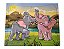 Quebra Cabeça Elefante 4 peças com Pinos - Imagem 2