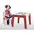 Conjunto Mesa e Cadeirinha Infantil Vermelha Madeira Junges - Imagem 10