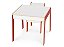 Conjunto Mesa e Cadeirinha Infantil Vermelha Madeira Junges - Imagem 5