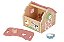 Encaixe Formas Casa Celeiro Fazendinha Brinquedo Madeira Tooky Toy - Imagem 2
