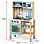 Super Cozinha Completa Brinquedo Madeira Tooky Toy - Imagem 7