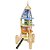 Foguete Espacial Brinquedo Educativo Madeira Classic World - Imagem 3