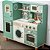 Cozinha Vintage Brinquedo Infantil Madeira Classic World - Imagem 2