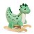 Balanço Dinossauro Cavalinho Classic World - Imagem 1