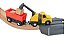 Conjunto Pista de Trem Média Brinquedo Construção Tooky Toy - Imagem 9