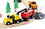 Conjunto Pista de Trem Média Brinquedo Construção Tooky Toy - Imagem 5
